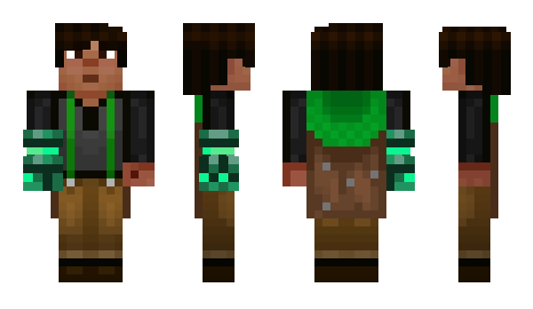 Minecraft skin Cyb3rKn1ght