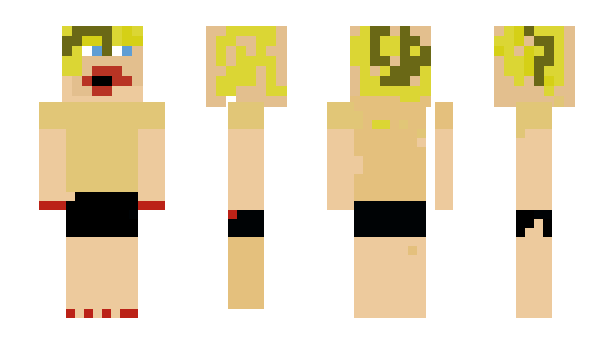 Minecraft скін по ніку Abrham