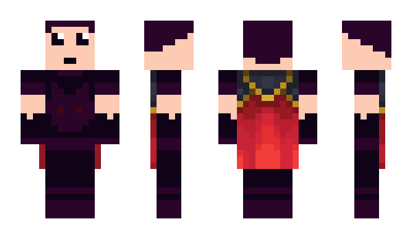 Minecraft skin Dryky