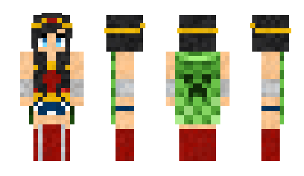 Minecraft skin Wonder_Woman74