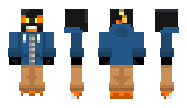 Minecraft skin Bombd