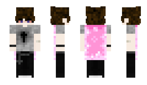 Minecraft skin MilujuStehna