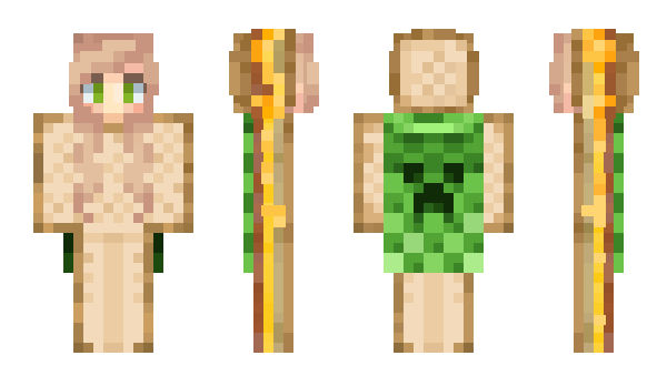 Minecraft skin feefafofam