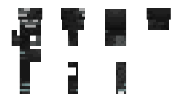 Minecraft skin MidNinjaPurple