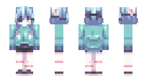 Minecraft скін по ніку Paxic