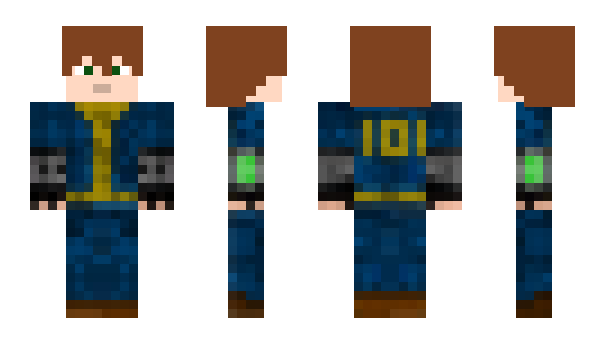 Minecraft skin Falloutsniper