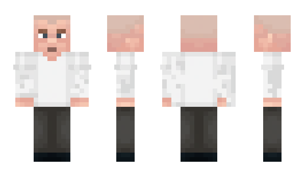 Minecraft skin aQua123456
