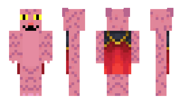 Minecraft skin leopard717