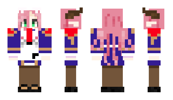 Minecraft skin Ushimaki