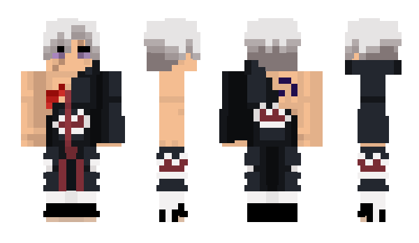 Minecraft skin Heartsx