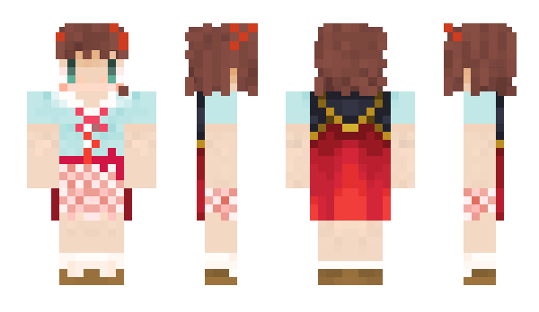 Minecraft skin IdolAmamiHaruka