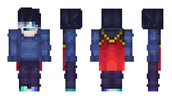 Minecraft skin ManlyHiro