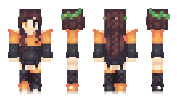 Minecraft skin Inkki