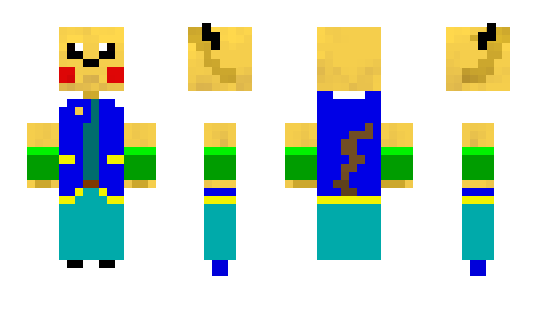 Minecraft skin stilts