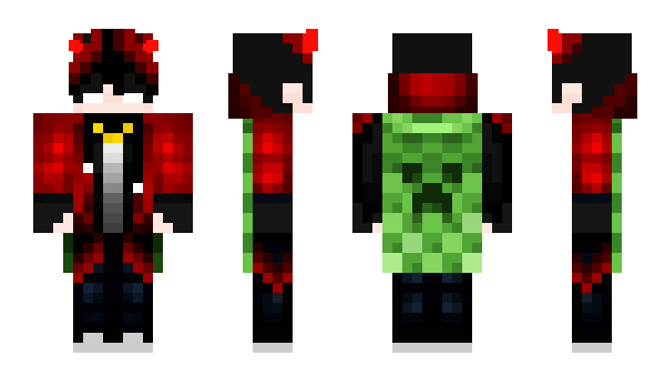 Minecraft skin aaruxh