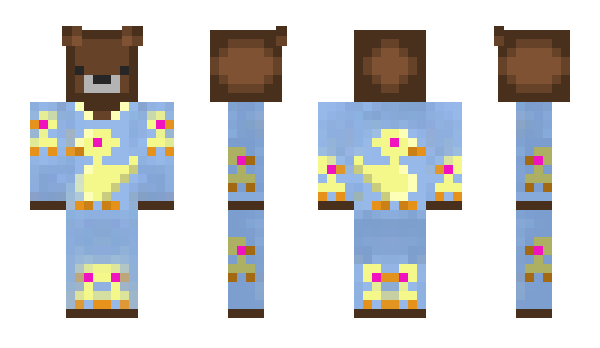 Minecraft skin BrownieDowny