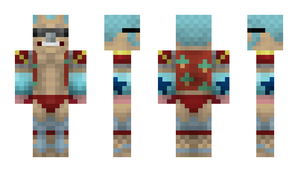 Minecraft skin MiHalka