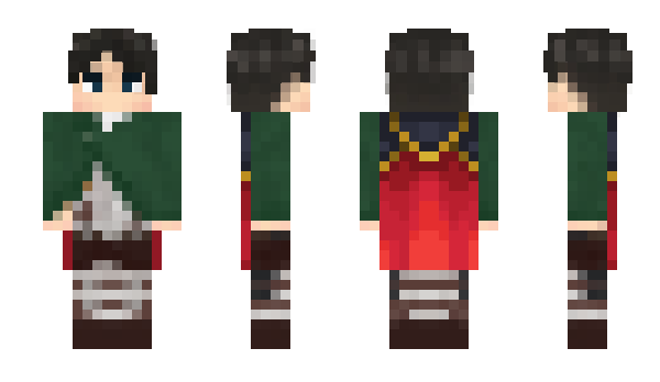 Minecraft скин по нику PandiHXx