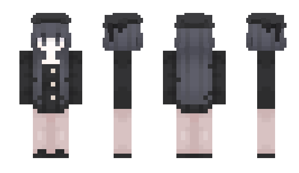Minecraft skin MilkyTsuki