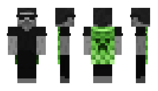 Minecraft skin upiorny