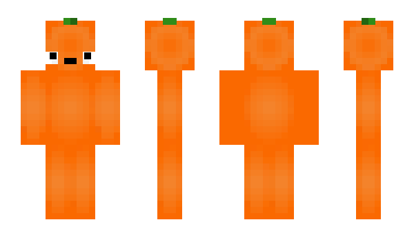 Minecraft skin Orangethebutt