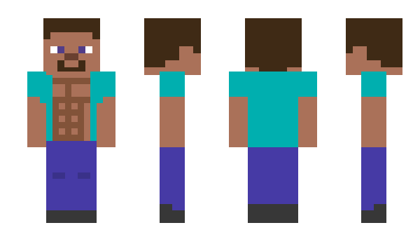 Minecraft skin thegunleader