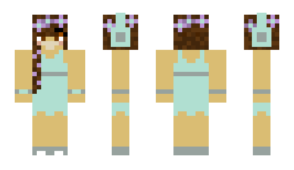 Minecraft skin hulia