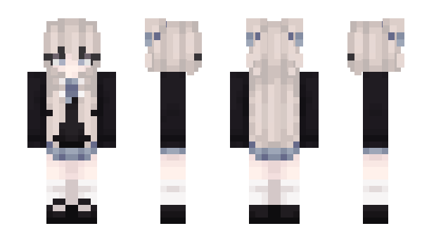 Minecraft скин по нику MiuskaCZ