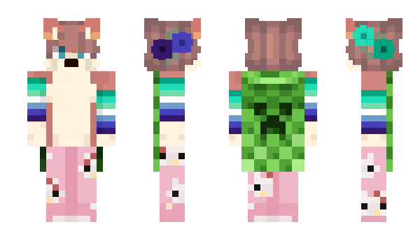 Minecraft skin mintycrash
