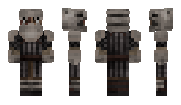 Minecraft skin Mblok