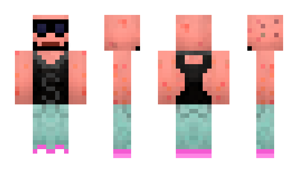 Minecraft skin Overpow