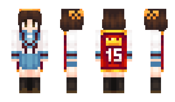 Minecraft skin RYLPurpleSmart