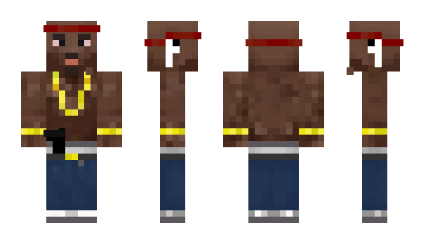 Minecraft skin dineik