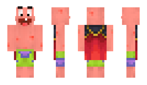 Minecraft skin Patrik