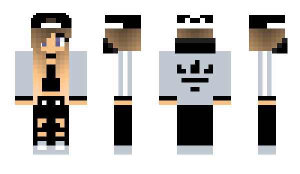 Minecraft skin VikyLara