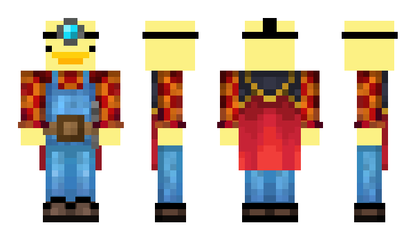 Minecraft skin Night_Elf_1