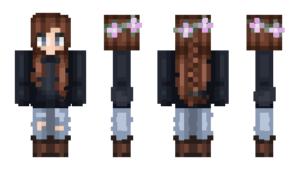 Minecraft skin _Artemis