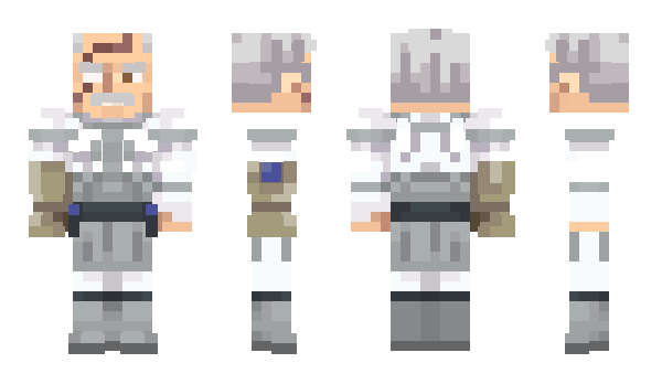 Minecraft skin LetterK