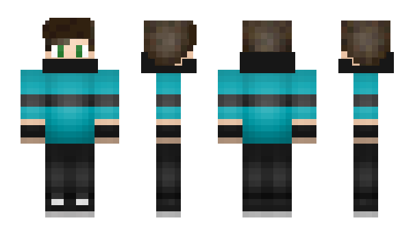 Minecraft skin Huiswerk