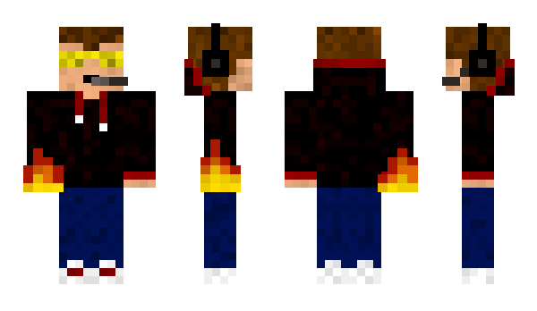 Minecraft skin Yh0r