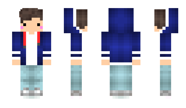 Minecraft skin JumPii