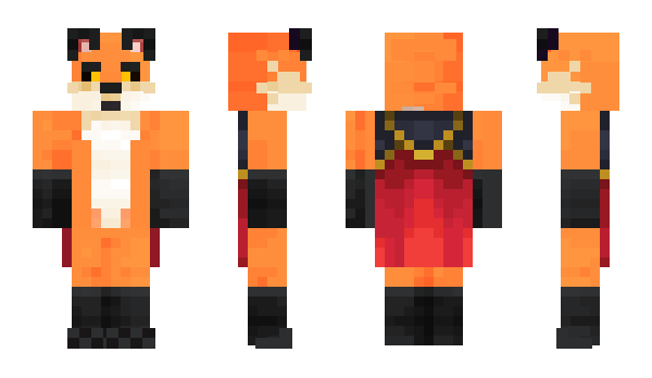 Minecraft скин по нику AngelFoxMod
