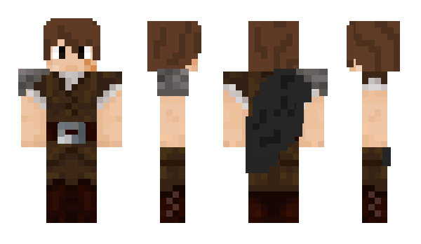 Minecraft skin Kikicraft