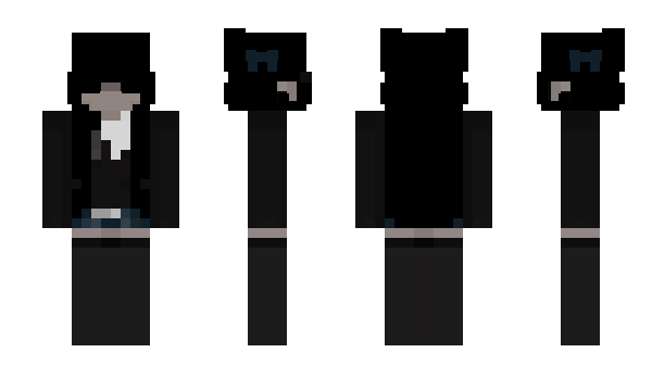 Minecraft скин по нику RedEyesBlack