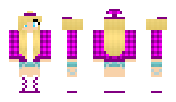 Minecraft skin Marcysia