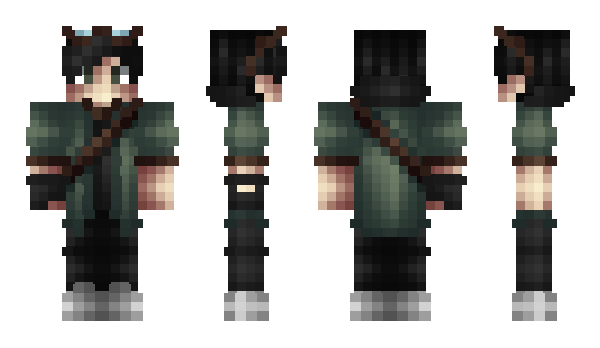 Minecraft skin Trhee