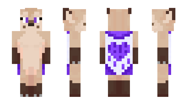 Minecraft skin FatTailedLoser