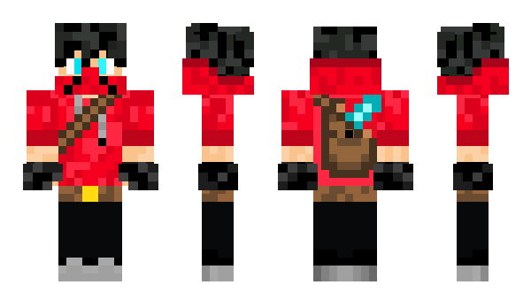 Minecraft skin RedDragon0