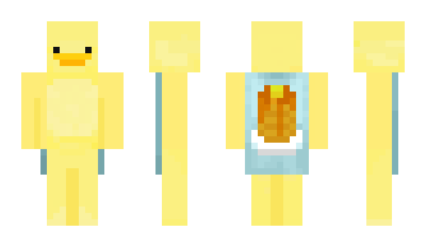 Minecraft skin Dickcissel