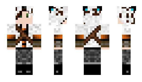 Minecraft skin 8bitzombie